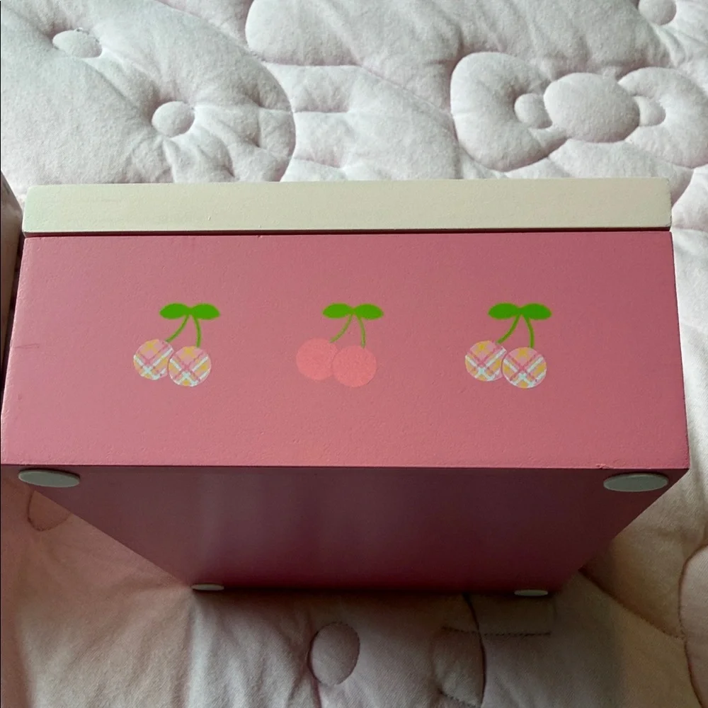 Sanrio Hello Kitty Pink Cherry Music Jewelry Box - Picture 8 of 10